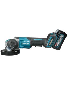 Makita GA047GM201 40 V Max Haakse slijper 125 mm X-LOCK