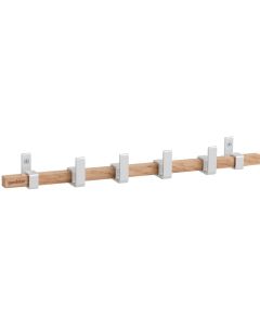 Hermeta Gardelux ANNA 4 haaks Hout/Alu mat naturel (GA7444-36-11)