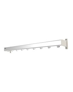 Hermeta FIT 1 H-H 730 MM (6 HAKEN) MAT NATUREL - GRIJS RAL 7035 FIJNSTRUCTUUR (GF1B0730-77)