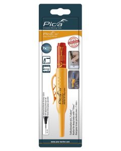 Pica 150/40 Markeerstift v diepe gaten rood