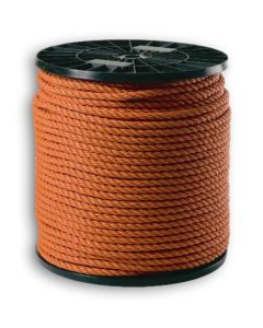 Chr. Muller Touw Polypropyleen touw 4 mm 100 m oranje haspel