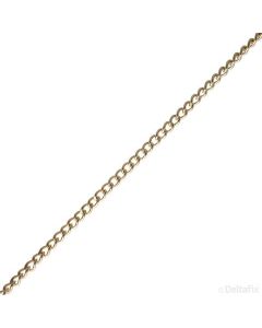 SCHAKELKETTING GEDRAAID VERMESS. 4X1.5MM per meter