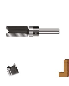 Rotec HM Groeffrees  lager ø12,7x25x32mm S6