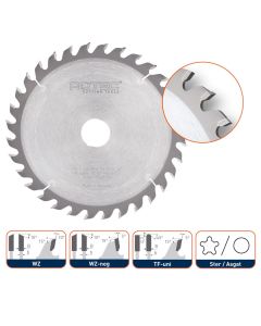 Rotec HM zaagblad voor handmachines, ø160x1,8x20mm Z=56 TF-Uni