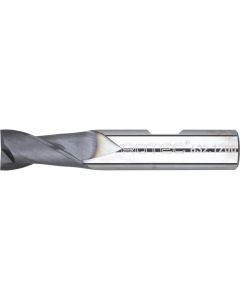 Rotec VHM Spiebaanfrees, TiAlN-gecoat, ø1 - Silver-Line / ø1x5x50xø6mm Z=2 / kort