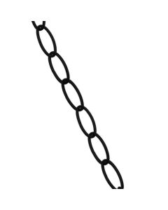 SIERKETTING ZW.GELAKT 15X2MM per meter