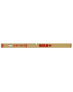 Sola Alu blokwaterpas AZ50 50cm 2 libellen 0,50mm/m goud