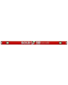 Sola Alu-Waterpas X-profiel BIGX3/150 150cm 3 libellen 0,50mm/m rood