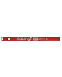 Sola Alu-Waterpas X-profiel BIGX80 80cm 2 libellen 0,50mm/m rood