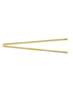 Sola Vouwduimstok kunststof2mtr/10-ledig geel geel, EG-Klasse 3 HK2/10G SB (G59-2-10)
