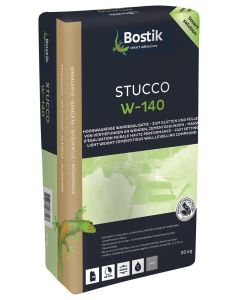 Bostik Stucco W-140 grijs papierzak 20 kg