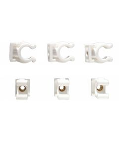 CORNAT ENKELE CLIP KOPERBUIS 15mm (6st)