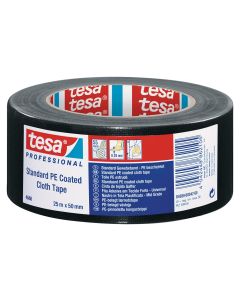 tesa® tesaband 4688 pe zwart 50m x 50mm