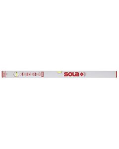 Sola Alu blokwaterpas AZB80 80cm 2 libellen 0,50mm/m zilver