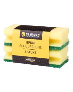 Pandser EPDM Schuurspons set à 2 st.