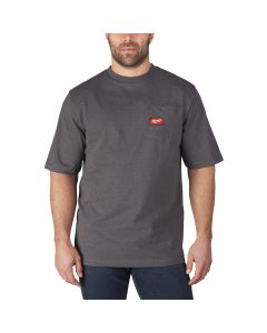 Milwaukee 4933478232 Werkshirts met korte mouwen - grijs WTSSG (M)