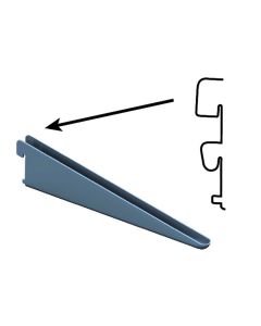 Element System Drager Element dubbel 1-haaks sys 32 staal wit 47cm 10202-00055