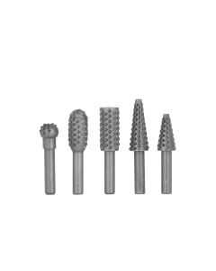 GEKO G37519 5-delige rasp- en verzinkboorset voor hout