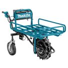 Makita DCU180ZX1 18 V Kruiwagen met rek zonder tilbelasting