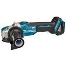 Makita DGA521ZX1 18 V Haakse slijper 125 mm X-LOCK