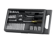 Dopsleutelset 1/4" inclusief bits