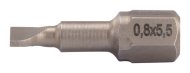 Torsion Sleuf bits Vorm C 1/4"